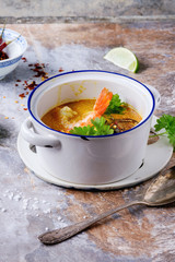 Thai soup Tom Yam