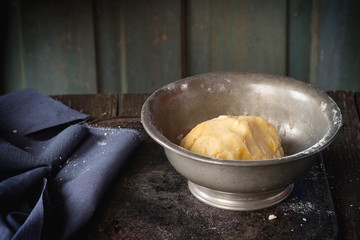 Shortcrust pastry dough