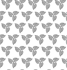 Floral Fine Seamless  Pattern