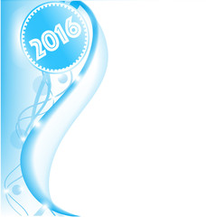 Happy New year 2016 design background