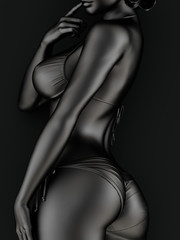 Woman wearing a bikini