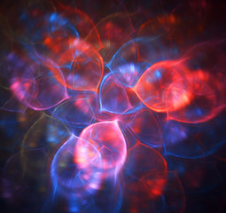 Abstract fractal background for creative design