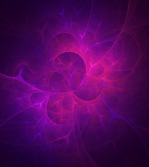 Abstract fractal background for creative design