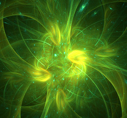 Naklejka premium Abstract fractal background for creative design