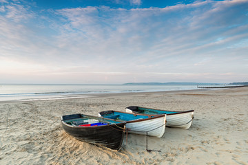 Fishing Boats on Bournemouth Beach