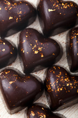 The chocolate candies