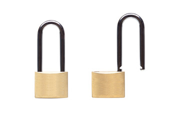 security locks in big and long size isolated