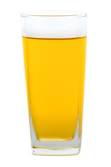 Cold Apple Juice / Apple Juice / Apple Juice Isolated on White Background