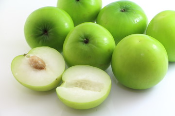 monkey apple sweet fruit