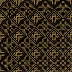 background pattern wallpaper in vintage style, tile pattern design vector image
