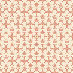 Royal seamless pattern