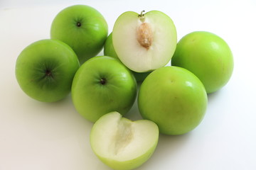 monkey apple sweet fruit