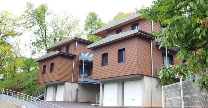 B&acirc;timent basse consommation petit collectif en bois
