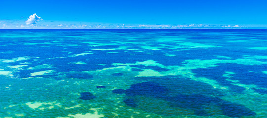 Fototapeta na wymiar Beautiful coast with coral reef