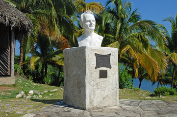 Humboldt-Denkmal im Alexander-von-Humboldt-Nationalpark, Kuba