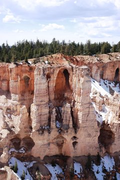 Fototapeta The Wall of Windows Bryce Point,  Utah
