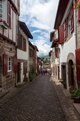 Saint Jean Pied de Port in the Pyrenees, start of the Camino Frances