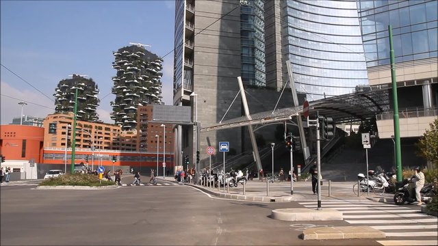 Milano e Grattacieli Milan Italy