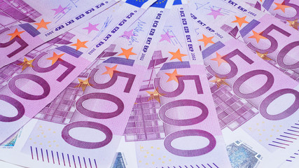 500 Euro background