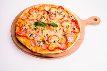 Tasty, flavorful pizza