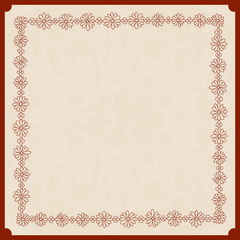 Hand Drawn Doodle Border Frame