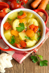 Vegetable soup
