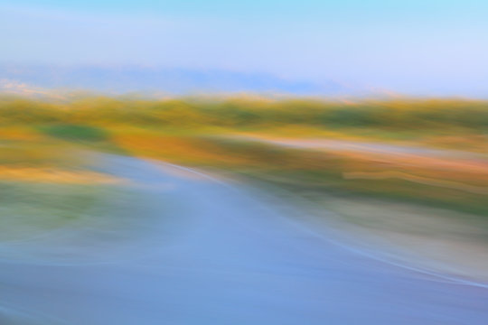 Colorful bright natural background blurred