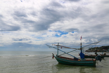 Fototapeta na wymiar sea and boat