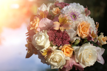 Beautiful wedding bouquet