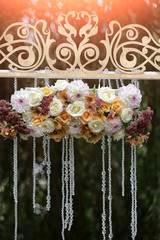 Decorative wedding flowers