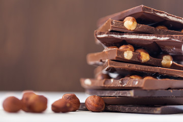 Chocolate and nuts