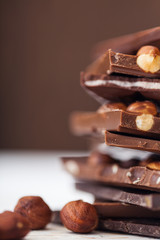 Chocolate and nuts