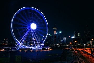 Ferris Wheel in Hong Kong