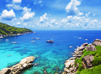 Naklejka premium Similan islands, Thailand, Phuket.