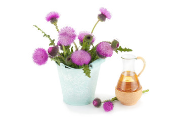 Oil of milk thistle