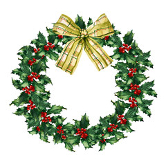 holly wreath