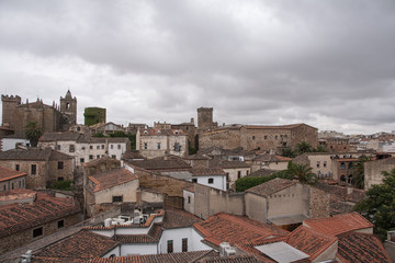 Fototapeta premium Lugares con encanto en España, ciudad medieval de Cáceres