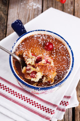 Clafoutis with cherries