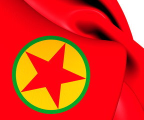 Flag of Kurdistan Workers' Party