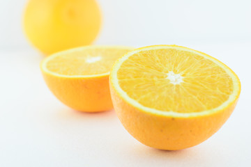 Orange fruit isolated