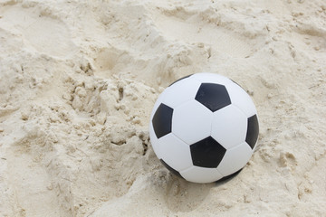 football on beach ; phuket Thailand