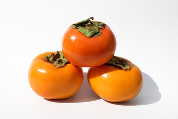Japanese persimmons in the white #4