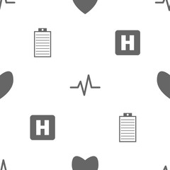 seamless pattern with Medical icon