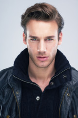 handsome young man portrait
