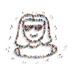 people  shape  man cartoon