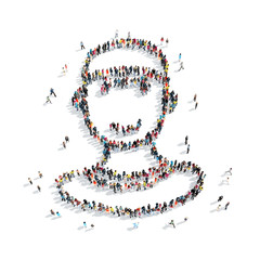 people  shape  man cartoon