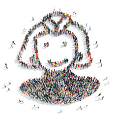 people  shape  man cartoon