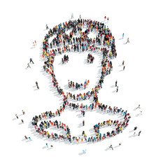 people  shape  man cartoon