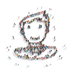 people  shape  man cartoon