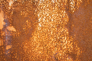 steel metal with rust